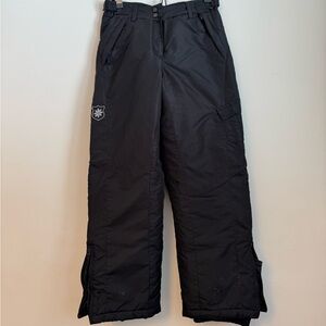 Girls 16 Pacific Trail Black Snow Pants